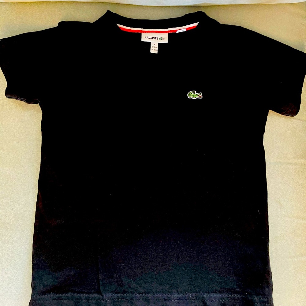 Lacoste kids t-shirt..gently use..